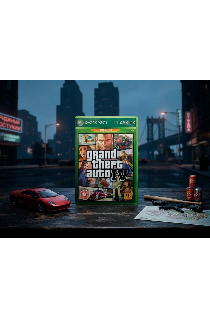 Grand Theft Auto 4 (GTA 4) [Xbox 360]