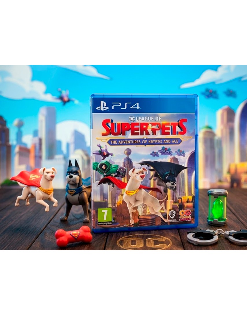 DC League of Super-Pets The Adventures of Krypto and Ace [PS4]