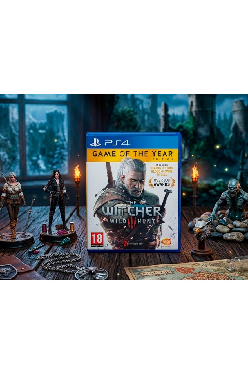 Ведьмак 3 Дикая Охота Издание года [PS4] (Русские субтитры)