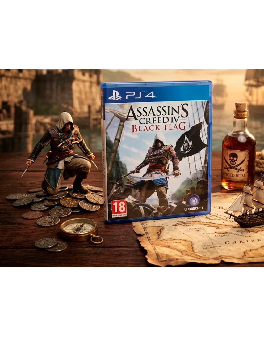 Купить Assassin's Creed 4 Черный Флаг [PS4] в Новосибирске
