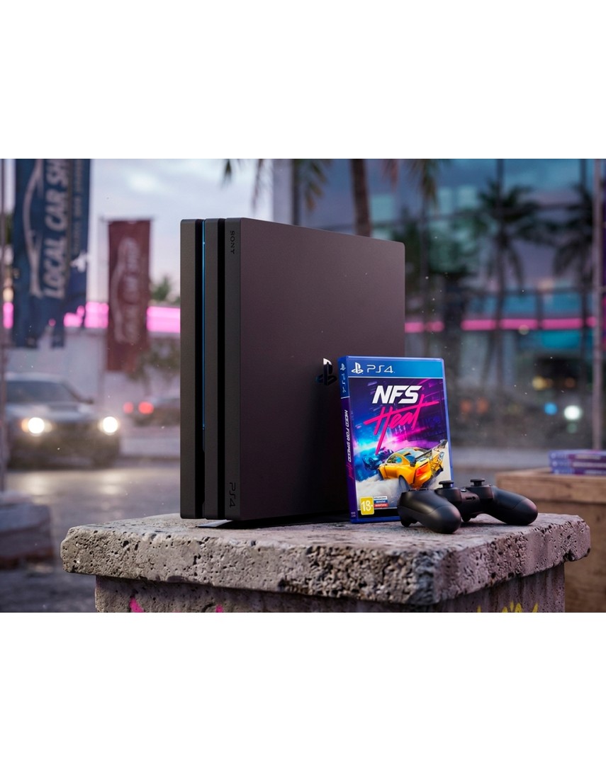 Playstation 4 Pro (1TB) + Диск (NFS Heat) Playstation 4 Pro (1TB) + Диск (NFS Heat)