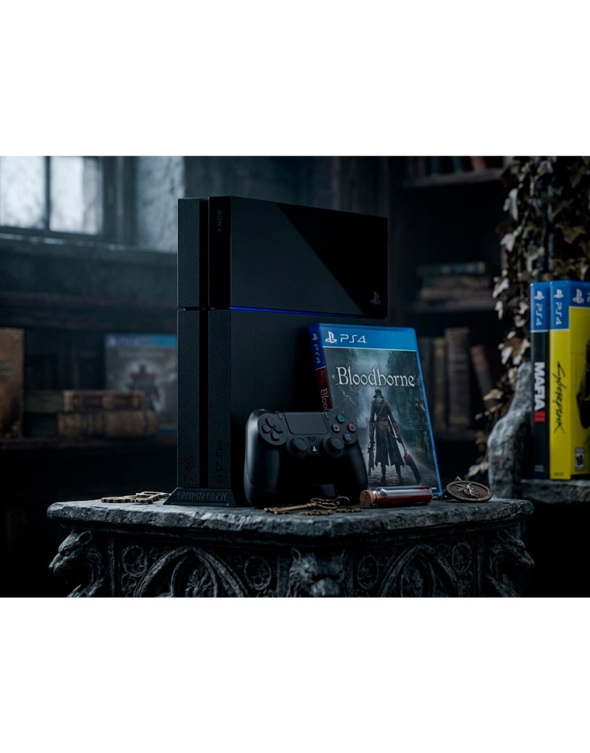 Playstation 4 Fat (500GB) + Диск Bloodborne