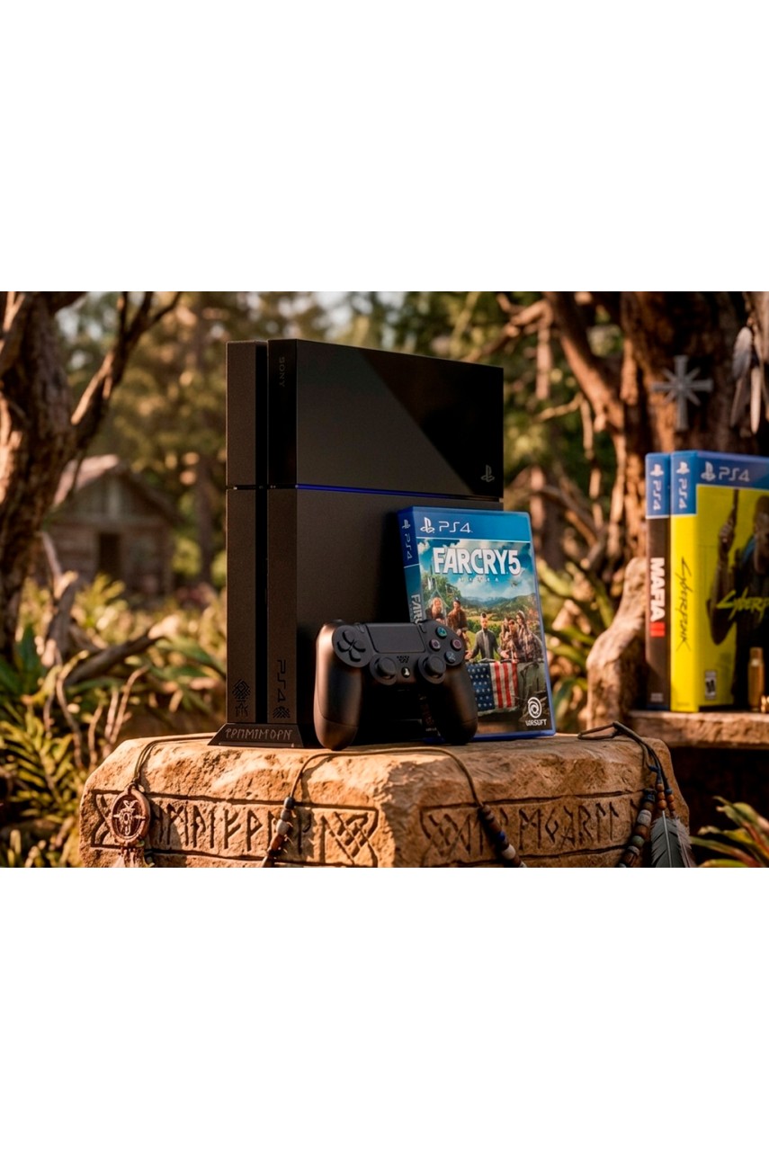 Playstation 4 Fat (500GB) + Диск Far cry 5