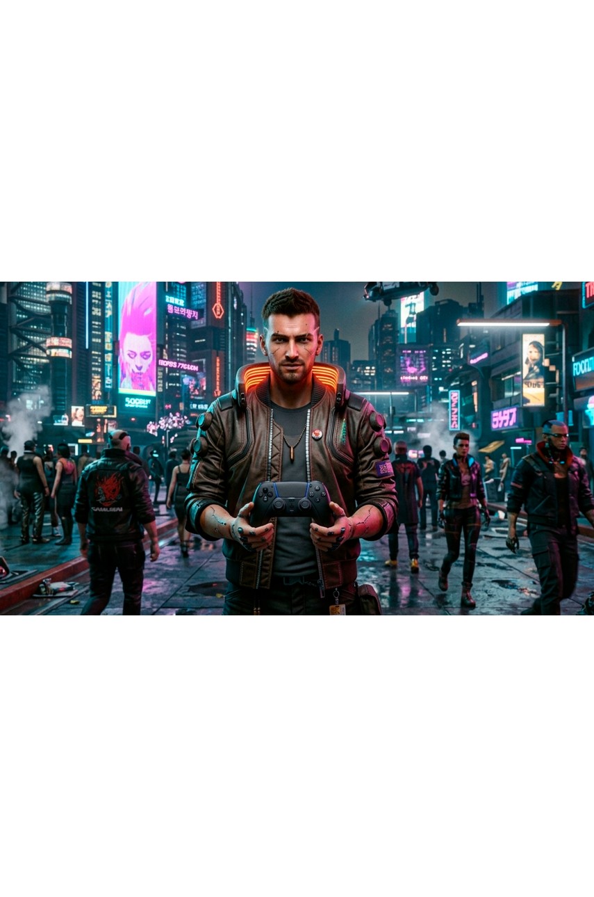 Геймпад для PS5 Dualsense Black (Б/У)