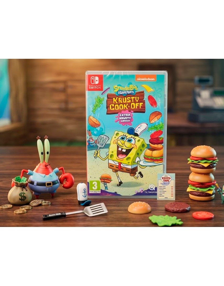 SpongeBob Krusty Cook-Off Extra Krusty Edition [Nintendo Switch]