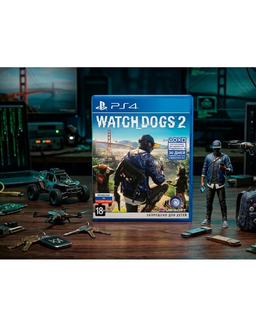 Купить Watch Dogs 2 [PS4] в Новосибирске