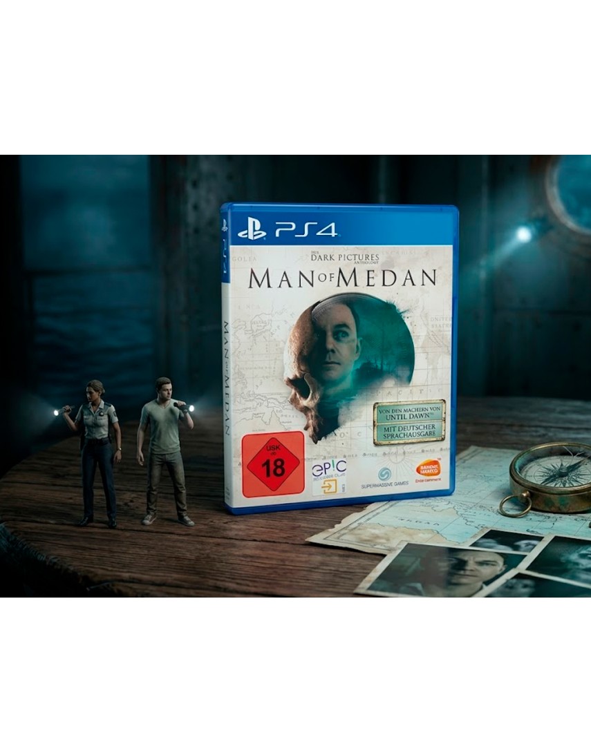 Купить The Dark Pictures Man of Medan [PS4] в Новосибирске
