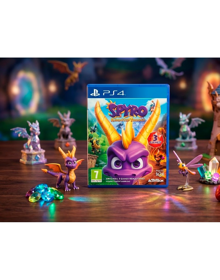 Купить Spyro Reignited Trilogy [PS4] в Новосибирске