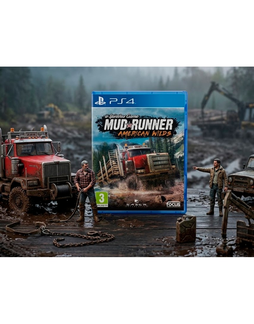 Купить Spintires MudRunner American Wilds [PS4] в Новосибирске