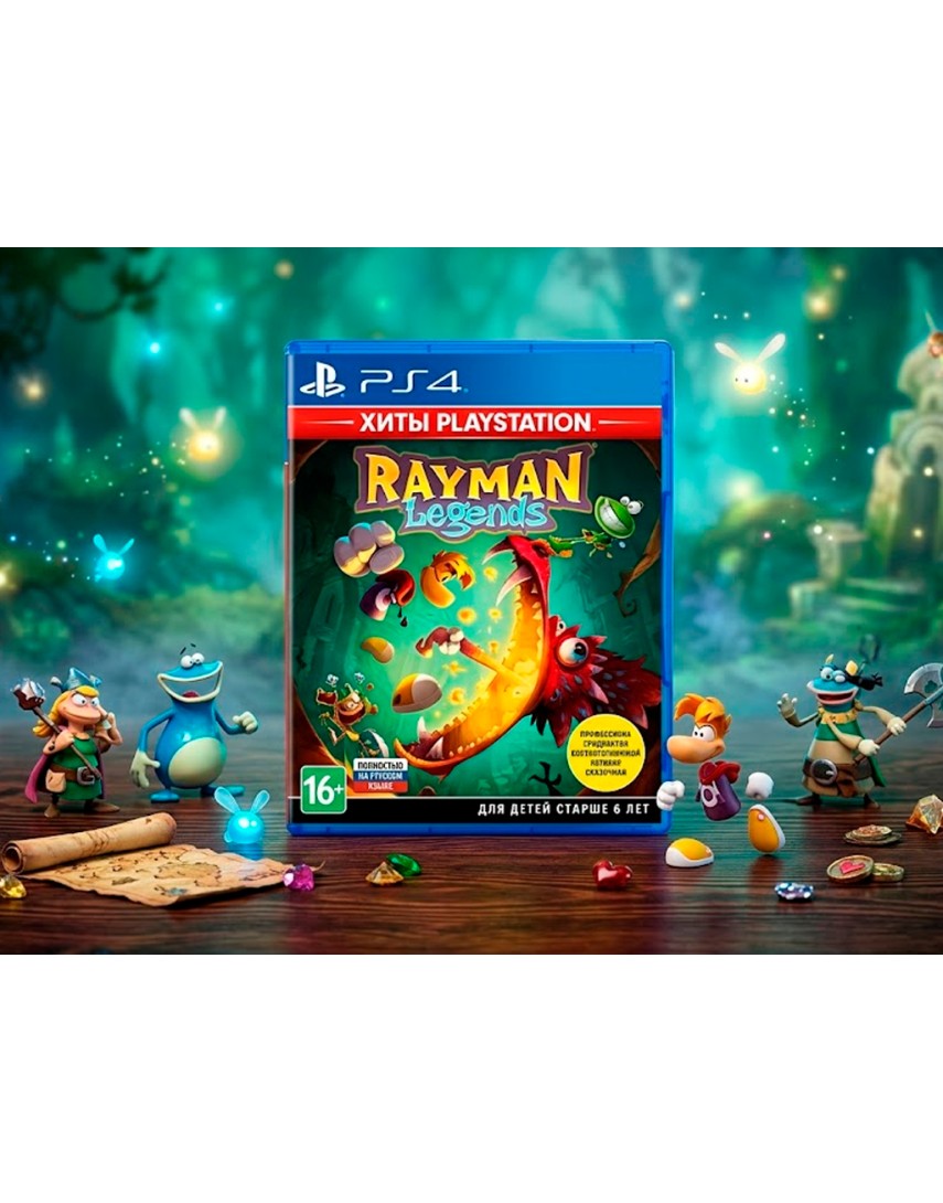 Купить Rayman Legends [PS4] в Новосибирске