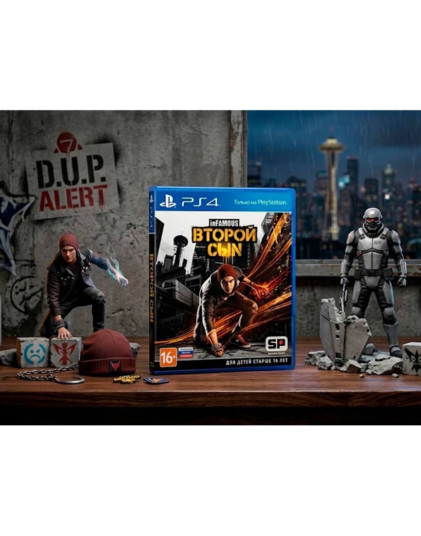 Купить Infamous Второй Сын [PS4] в Новосибирске