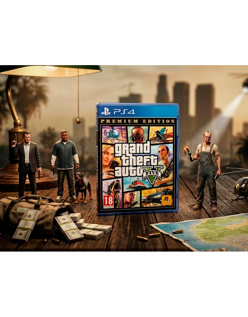 Купить Grand Theft Auto 5 (GTA 5) [PS4] в Новосибирске