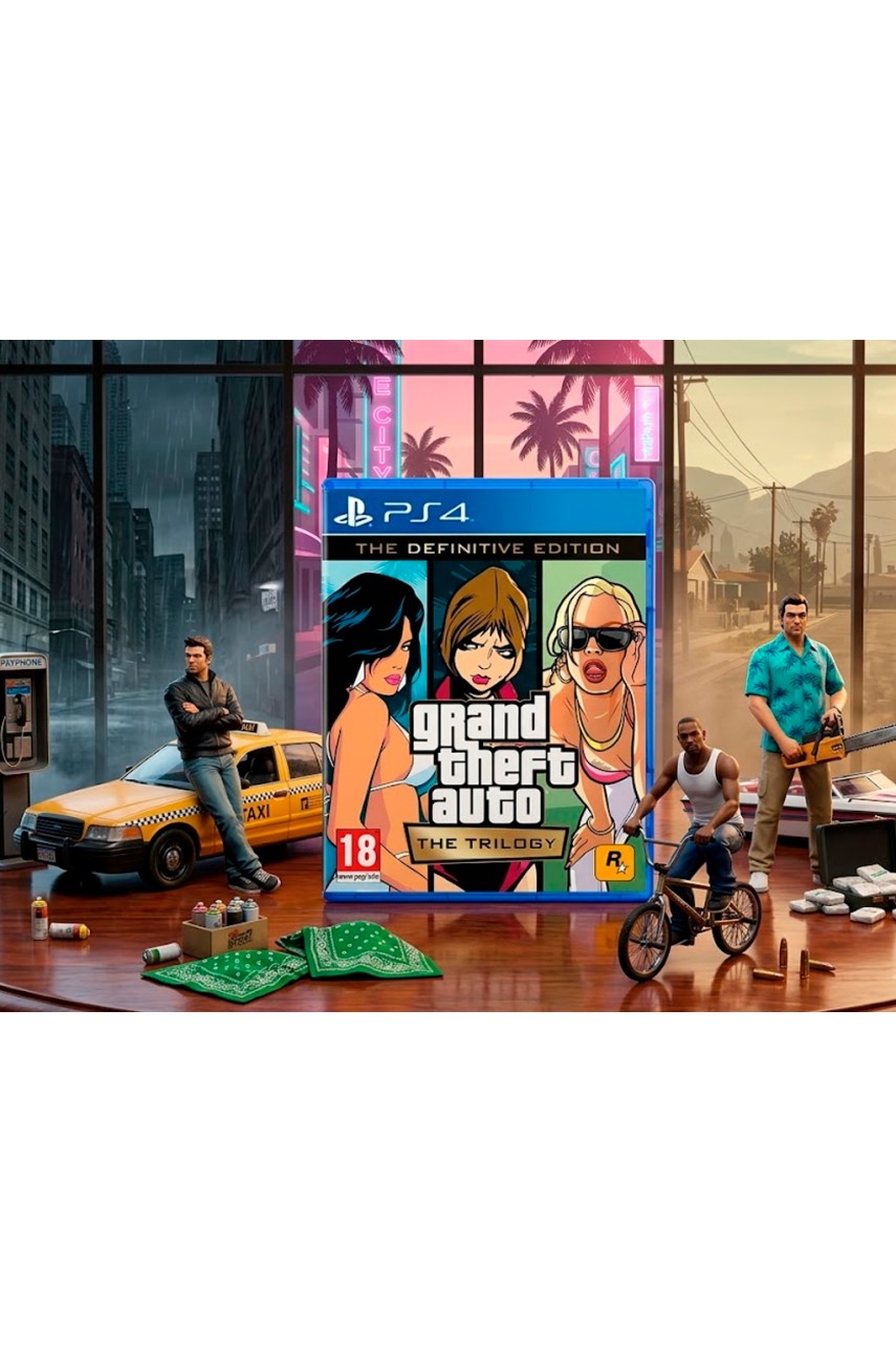 Grand Theft Auto Trilogy (GTA Trilogy The Definitive Edition) [PS4]