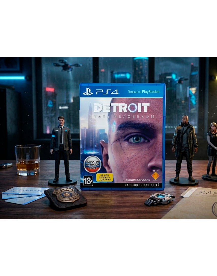 Купить Detroit Стать Человеком [PS4] в Новосибирске