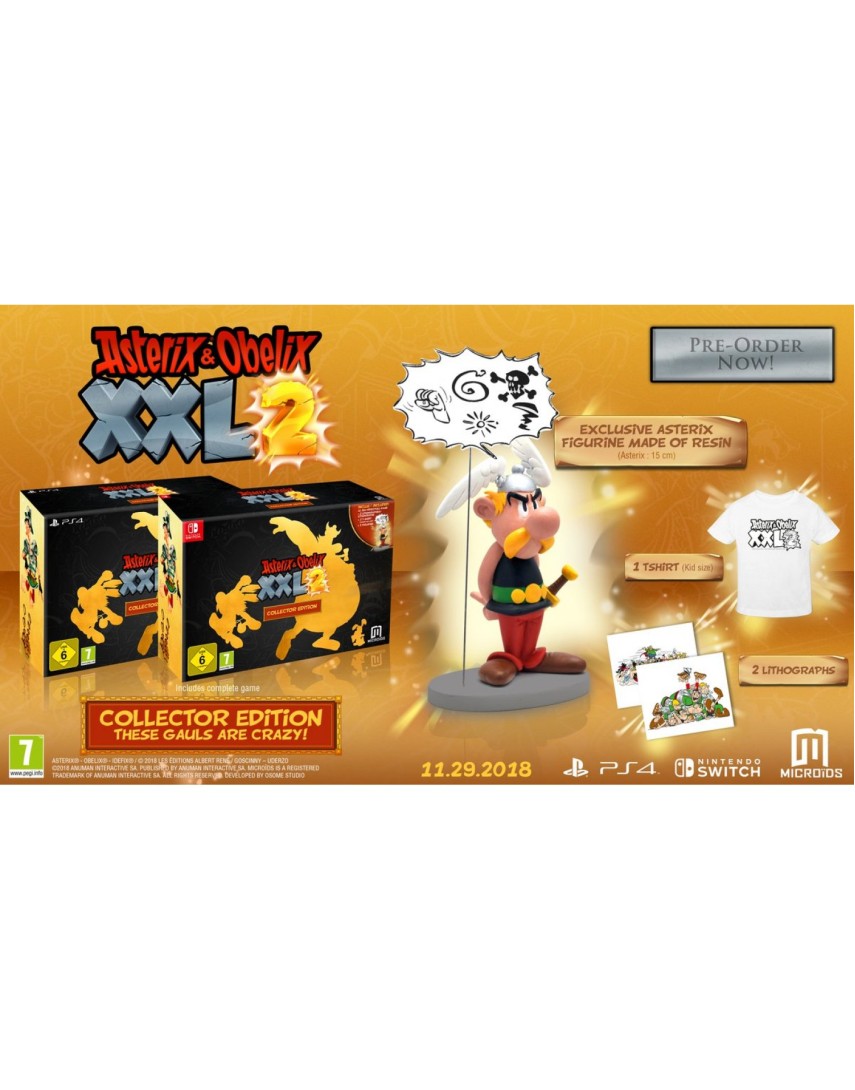 Коллекционное Издание Asterix & Obelix XXL [PS4]