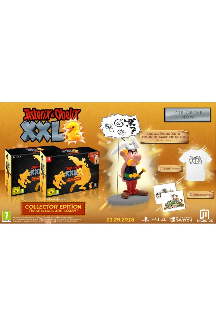 Коллекционное Издание Asterix & Obelix XXL [PS4]