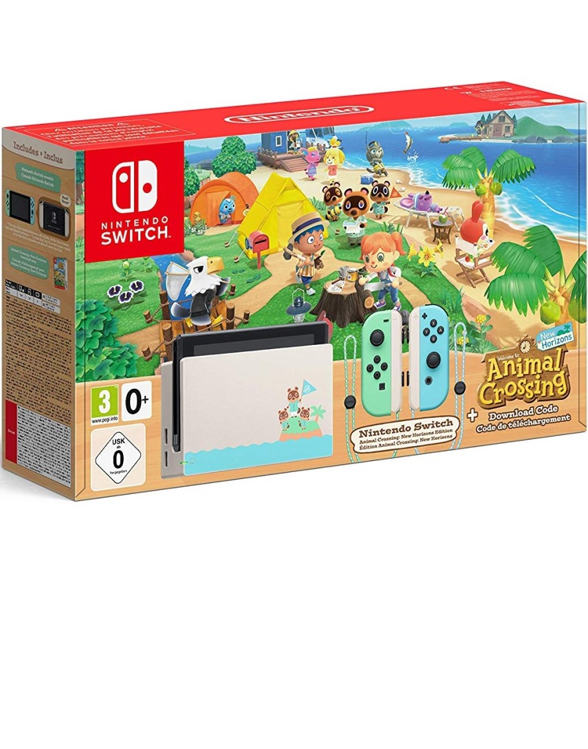 Игровая консоль Nintendo Switch 32GB Animal Crossing Edition (Б/У)