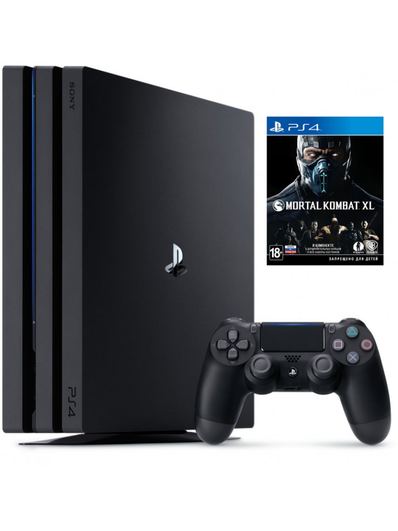 Игровая консоль Playstation 4 Pro 71** 1TB (Б/У) + Mortal Kombat XL