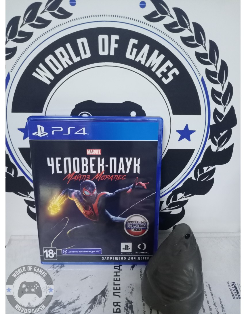 Купить MARVEL Человек Паук Майлз Моралес [PS4] в Новосибирске