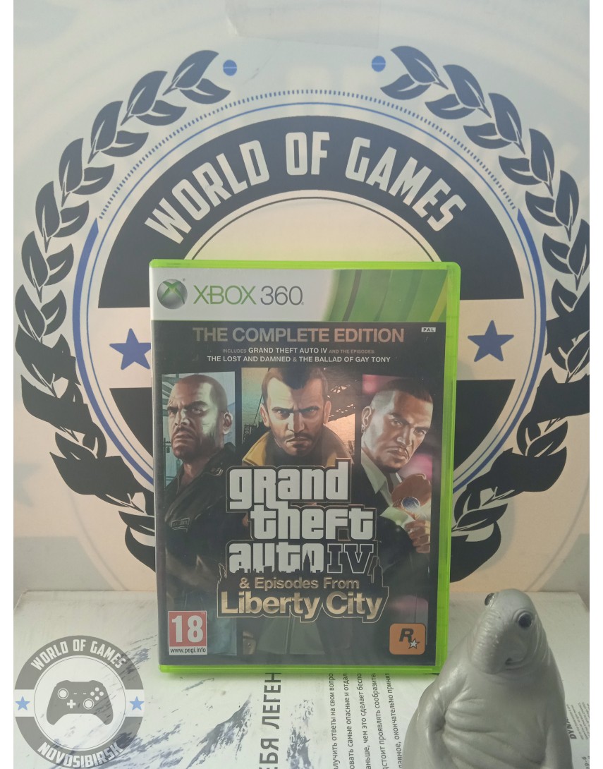 Grand Theft Auto 4 Complete Edition (GTA 4 Complete Edition) [Xbox 360]