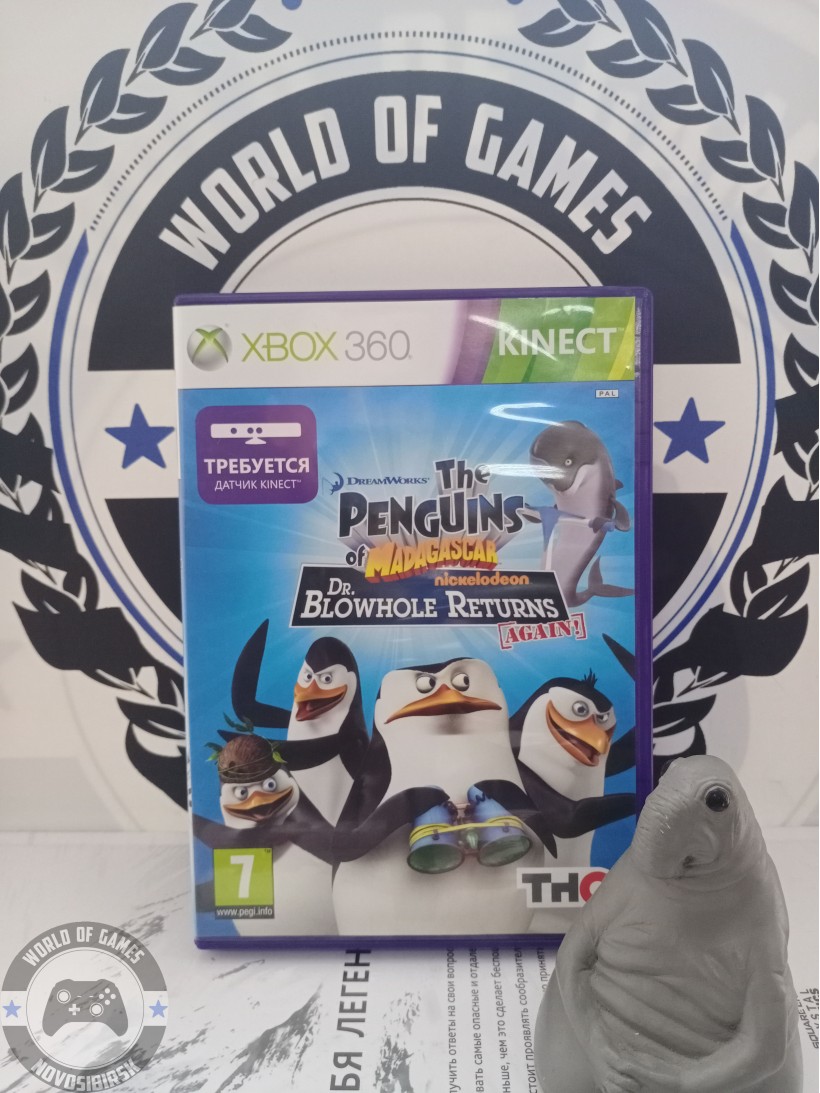 The Penguins of Madagascar Dr. Blowhole Returns - Again! [Xbox 360]