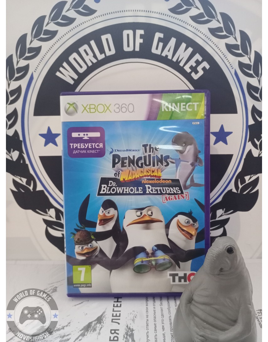 The Penguins of Madagascar Dr. Blowhole Returns - Again! [Xbox 360]