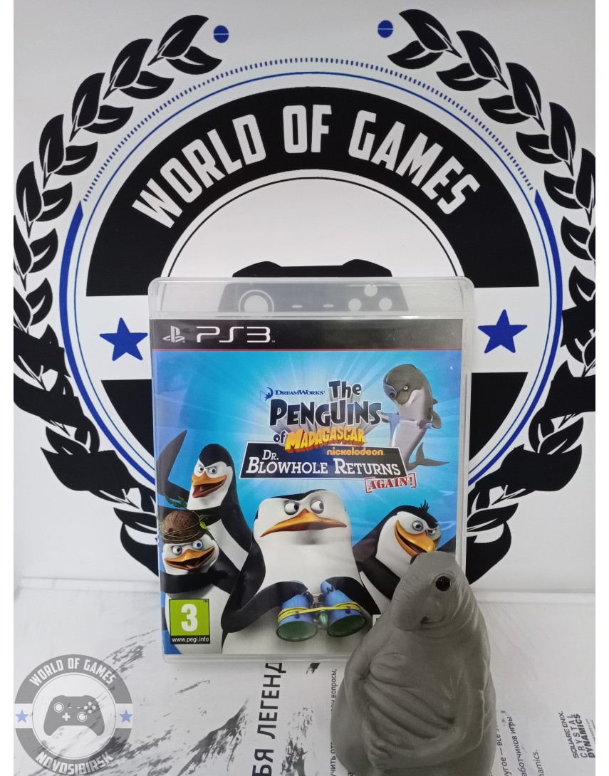 The Penguins of Madagascar Dr. Blowhole Returns - Again! [PS3]
