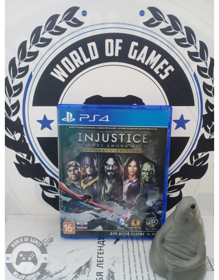 Купить Injustice Gods Among Us [PS4] в Новосибирске