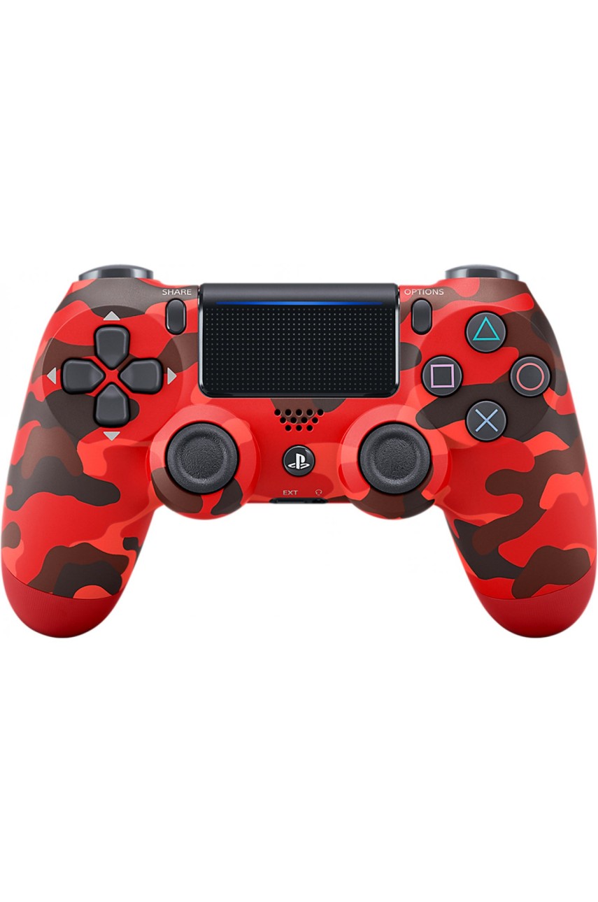 Геймпад для PS4 Dualshock 4 Red Camouflage (Дубль)