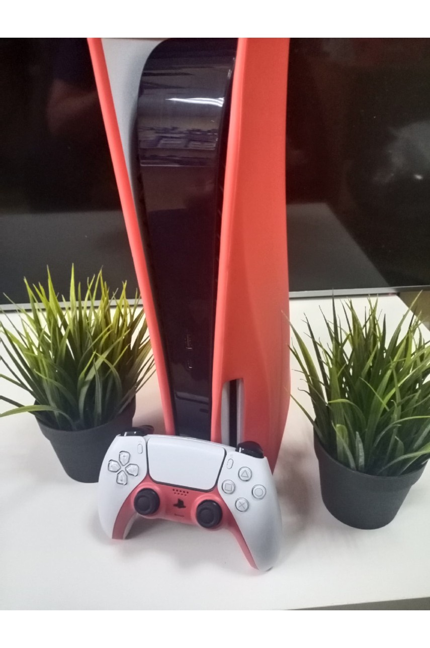 Чехол для консоли Playstation 5 Красный