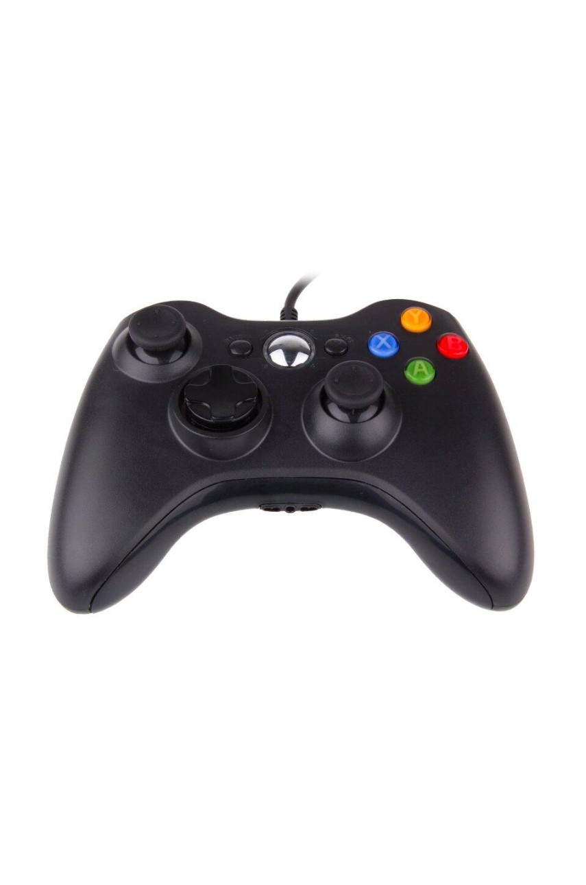 Геймпад для Xbox 360 Black (Проводной) (Б/У)