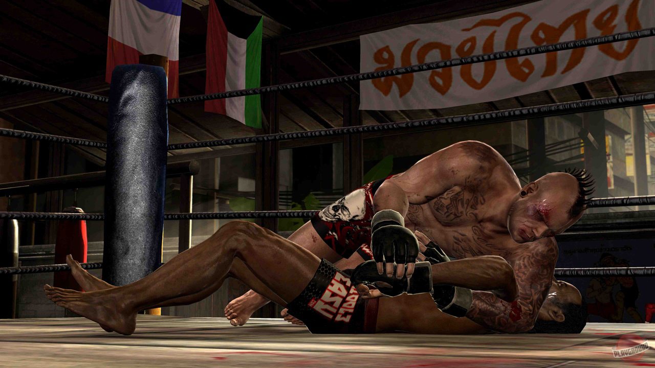 Компьютерная игра бои. MMA (Xbox 360).