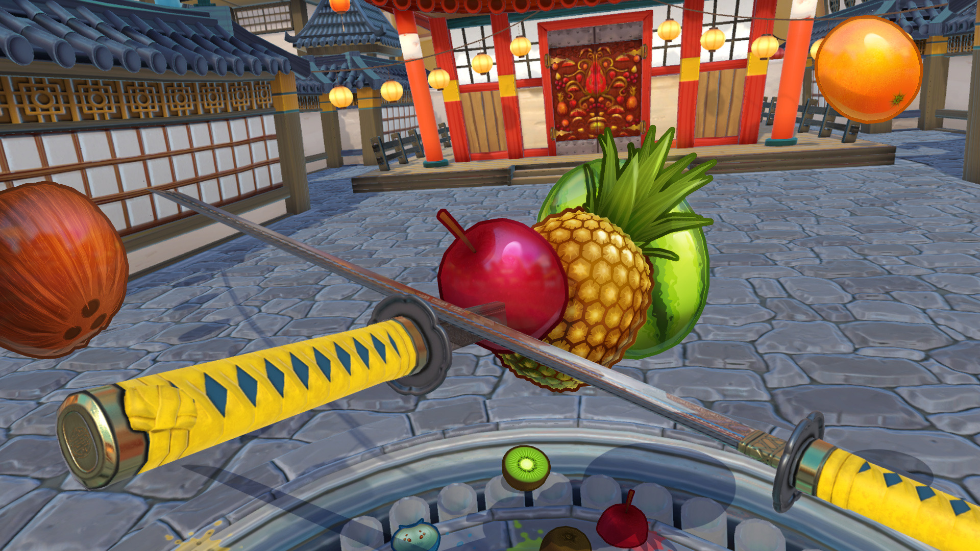 Игра в фрукты 1. Фрут ниндзя VR. Игра Fruit Ninja VR. Fruit Ninja VR 2. Фрут ниндзя Классик.